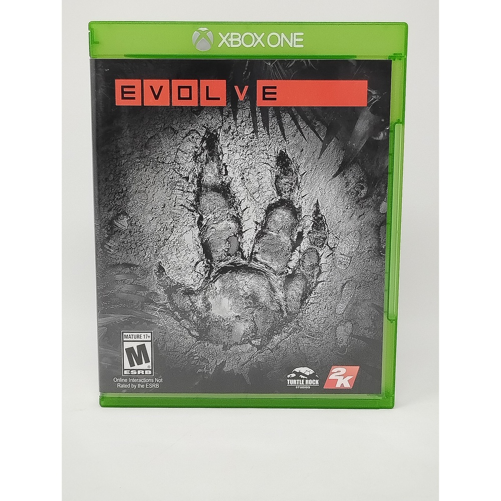 Evolve for Xbox One 2K Games Sci-Fi Shooter Action Video Game Disc Complete XB1